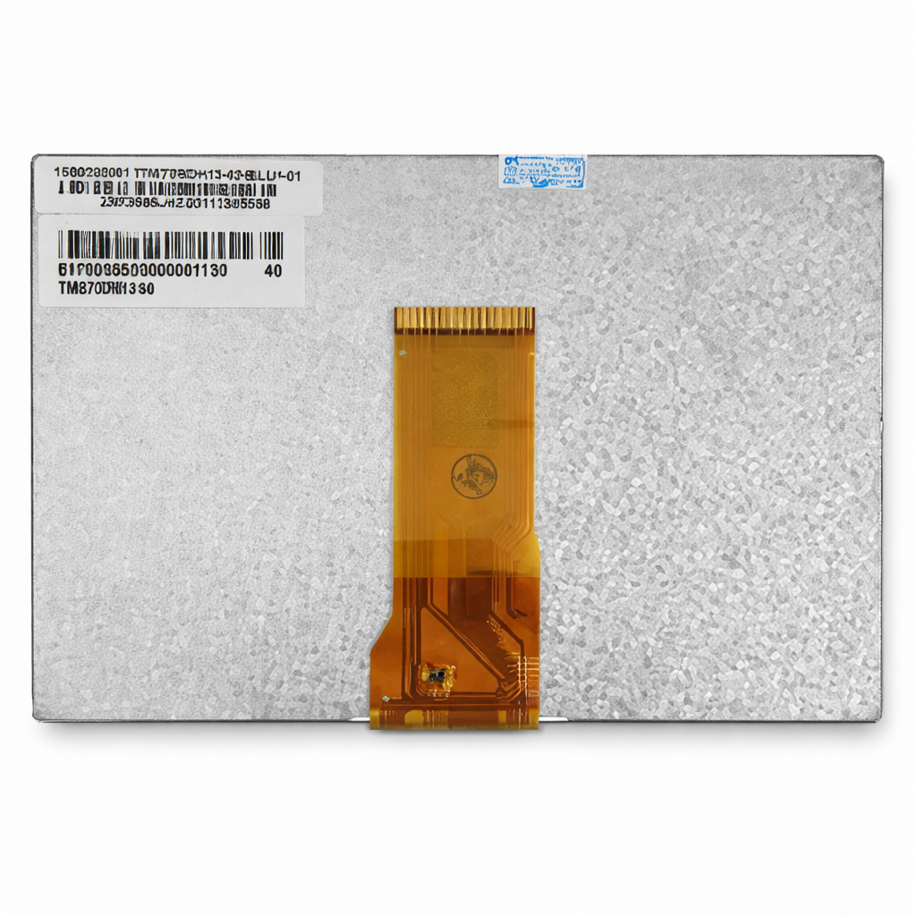 LCD panel with orange ribbon cable TIANMA TM070RDH13 - Image 1