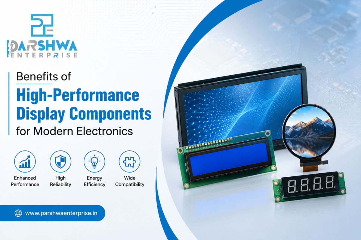 High-Performance Display Components for Modern Electronics by Parshwa Enterprise